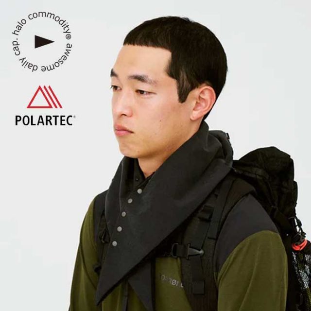【新品】 ハロコモディティ ストール マフラー アルファストール HL-1108 ALPHA STOLE ポーラテック POLATEC ネックウォーマー 防寒 軽量 アウトドア 冬 キャンプ メール便
