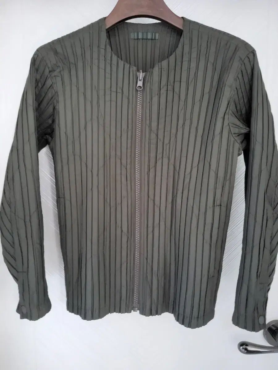 オムプリッセ ISSEY MIYAKE プリーツ ジップアップ ジャケット