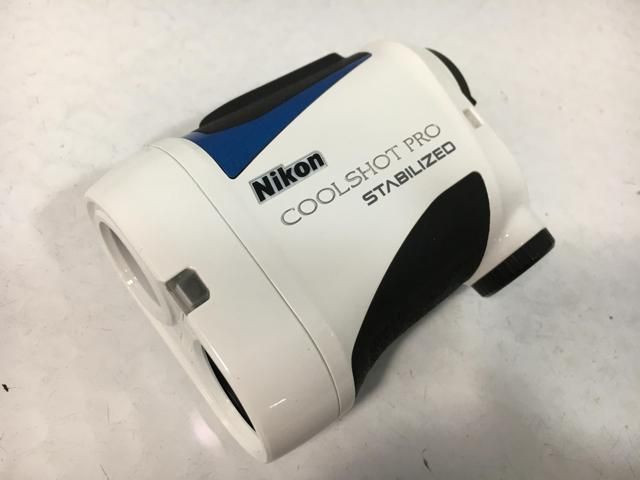 返品OK 【中古ゴルフ用品】【超美品】ニコン レーザー距離計 COOLSHOT PRO(クールショットプロ) STABILIZED