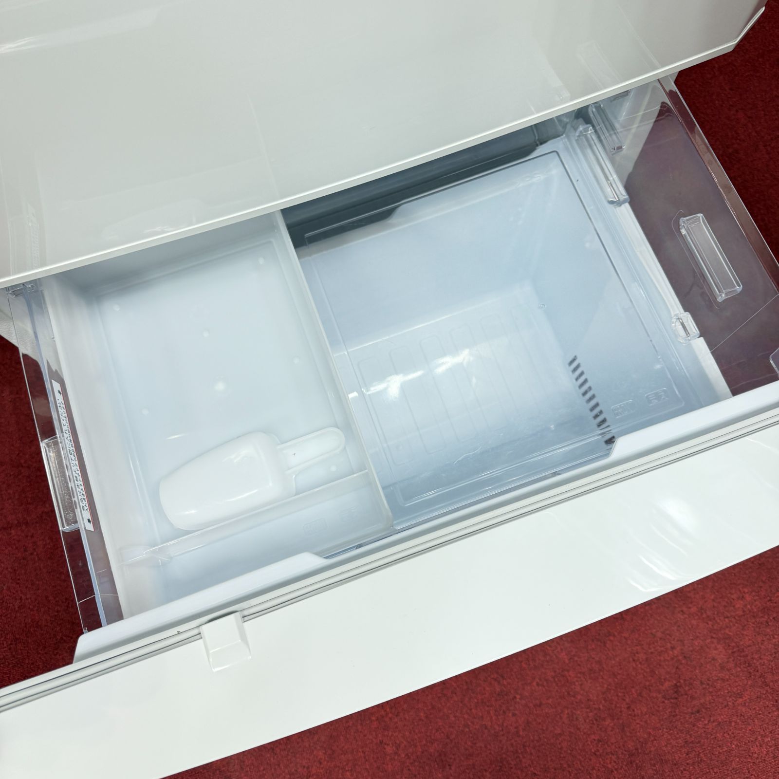 東京23区送料無料 超美品三菱2017年製 335L製氷機有 分解洗浄/除菌済み