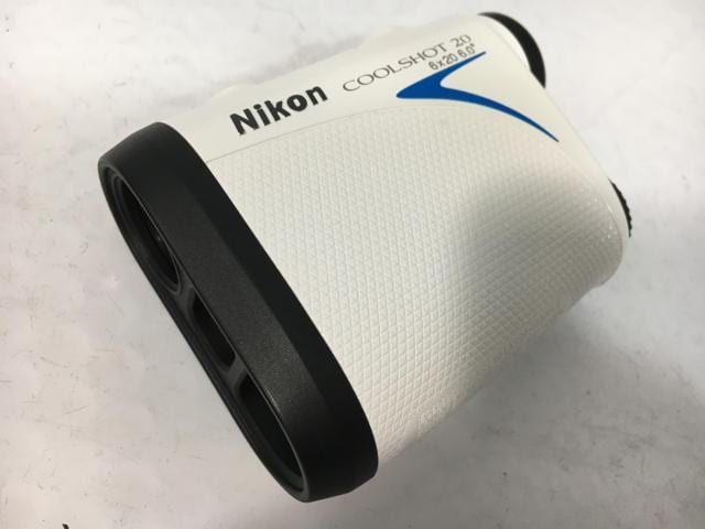 返品OK 【中古ゴルフ用品】【超美品】ニコン レーザー距離計 COOLSHOT(クールショット) 20