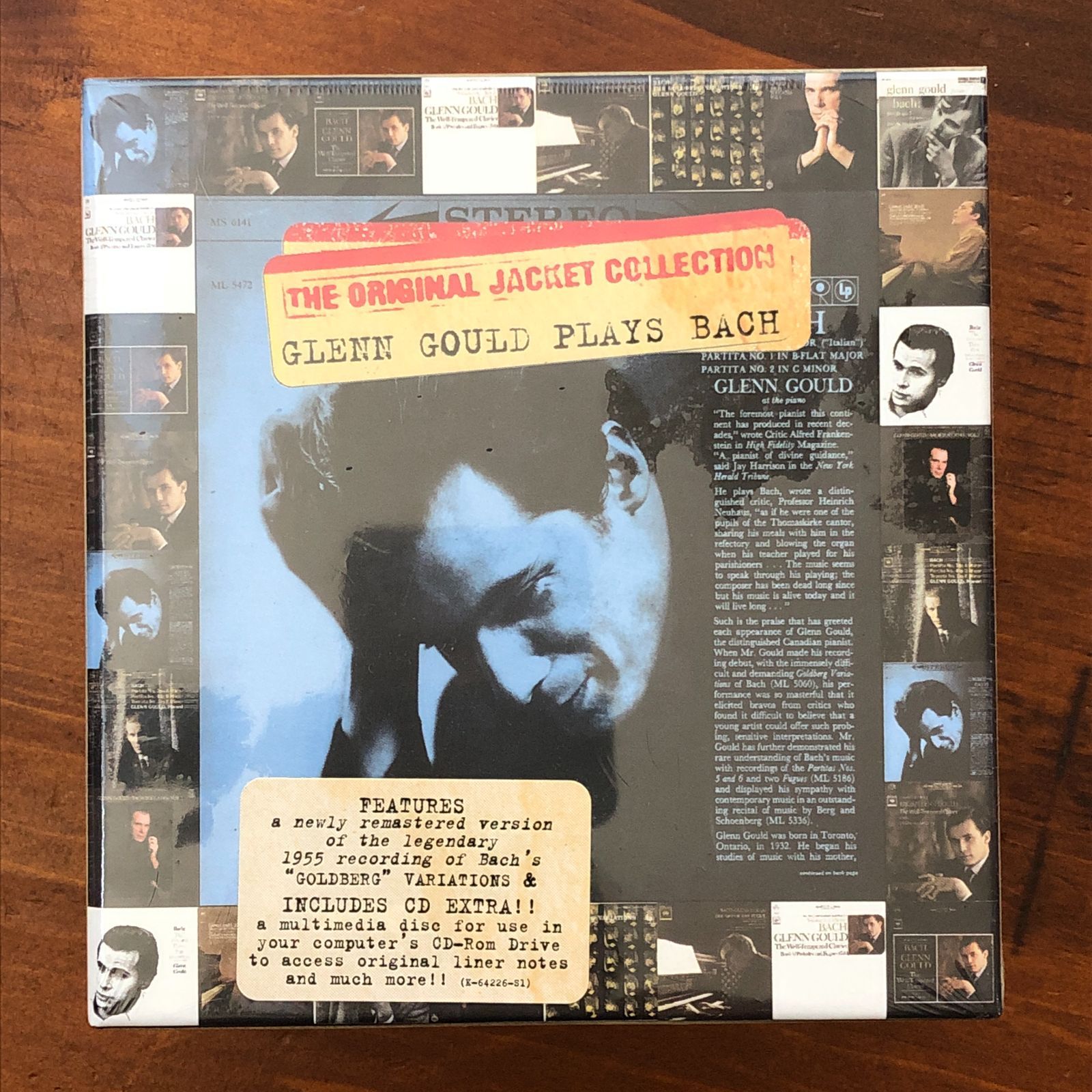 未開封】グレン・グールド：バッハ集 Glenn Gould Plays Bach」 Glenn