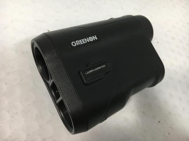 返品OK 【中古ゴルフ用品】【超美品】GREENON(グリーンオン) レーザー距離計 レーザーキャディー GL02 [ブラック]