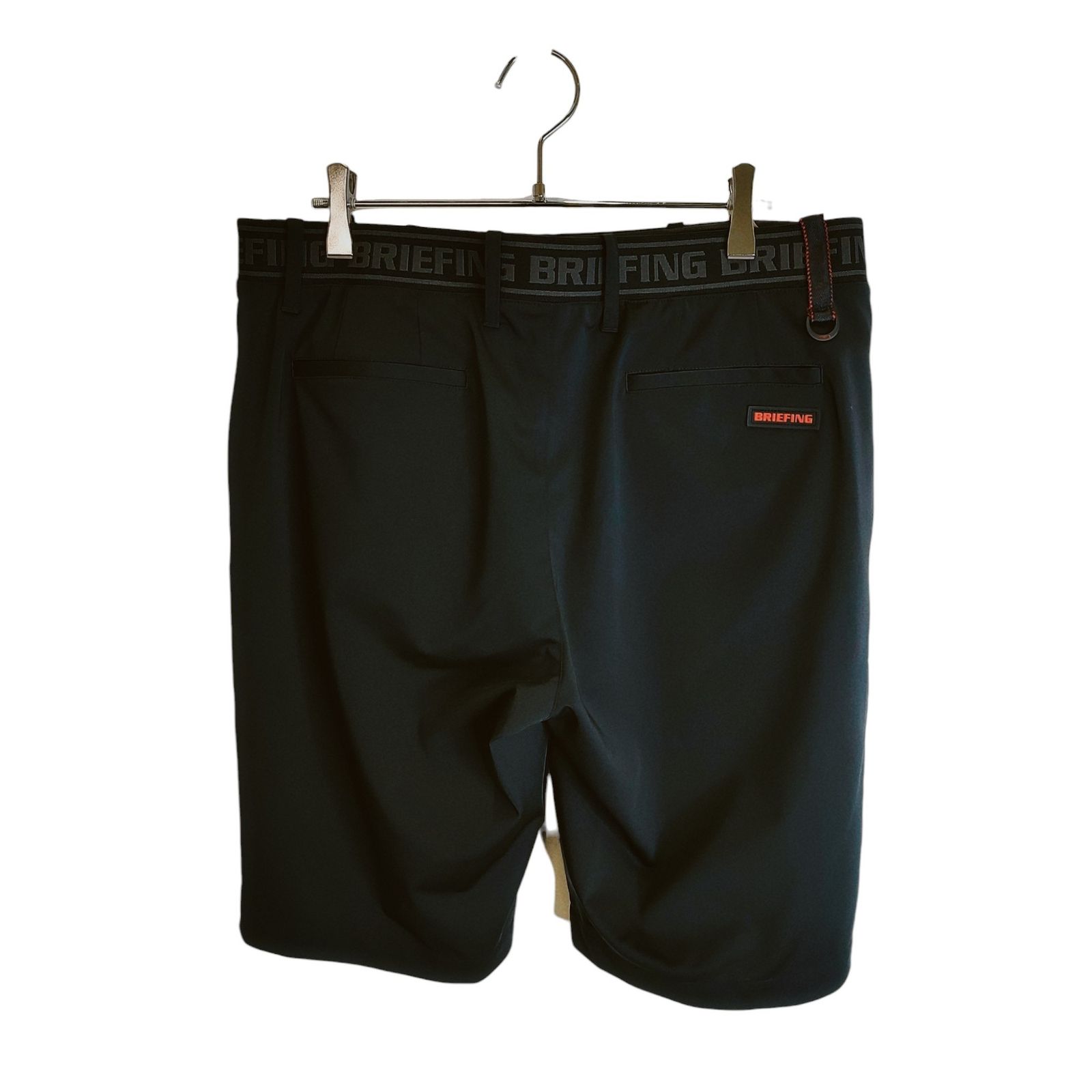n*3様 BRIEFING MS LOGO ELASTIC ショートパンツ M BRIEFING LOGO ELASTIC SHORT PANTS オリーブ M BRIEFING