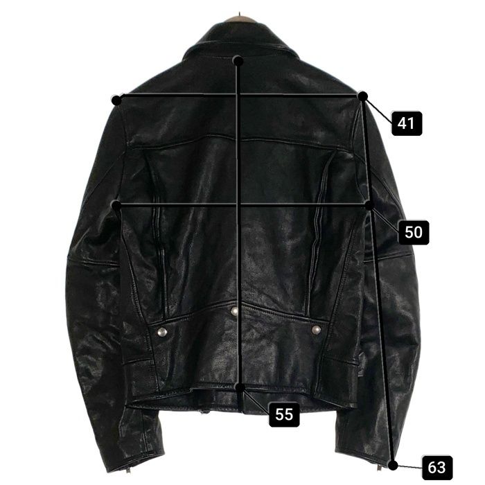 Rags McGREGOR ラグスマックレガー 16AW DOUBLE RIDERS STUDS LEATHER