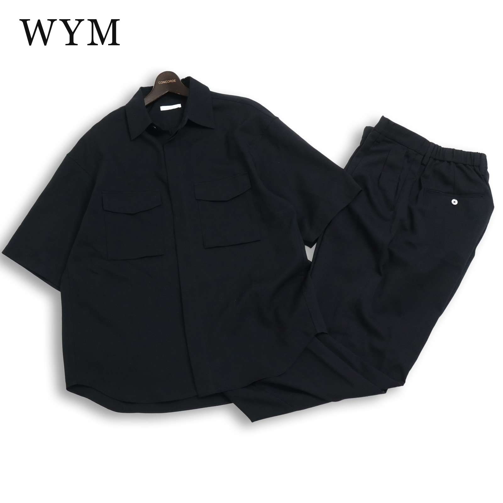 lidnm リドム　春夏パンツ3点セット WYM LIDNM ウィム バイ リドム 春夏☆ 半袖 ビッグシルエット シャツ