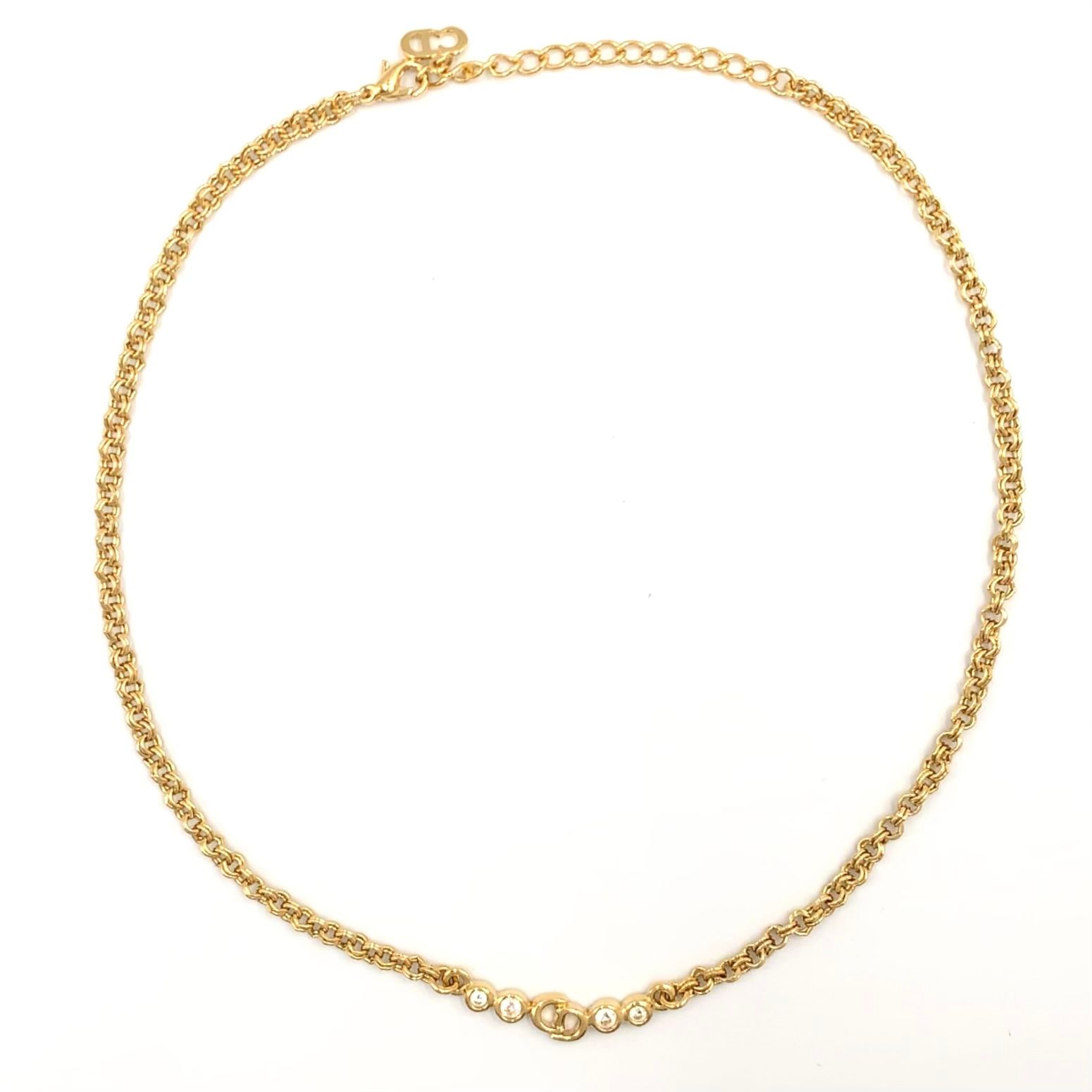 新着】Christian Dior CDロゴ ラインストーン GP、カラーストーン
