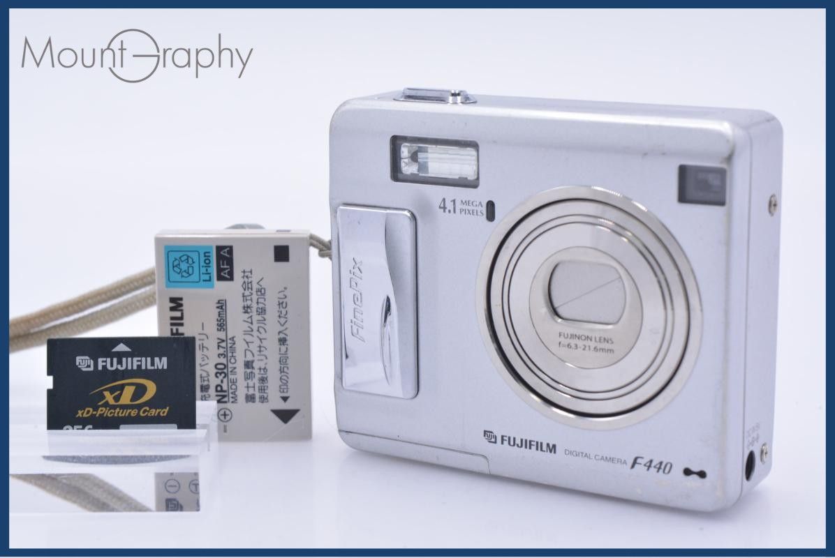 [Good Production/Operation Guarantee] Fujifilm FUJIFILM FinePix F440 with Strap and Memory Card, Free #ak94