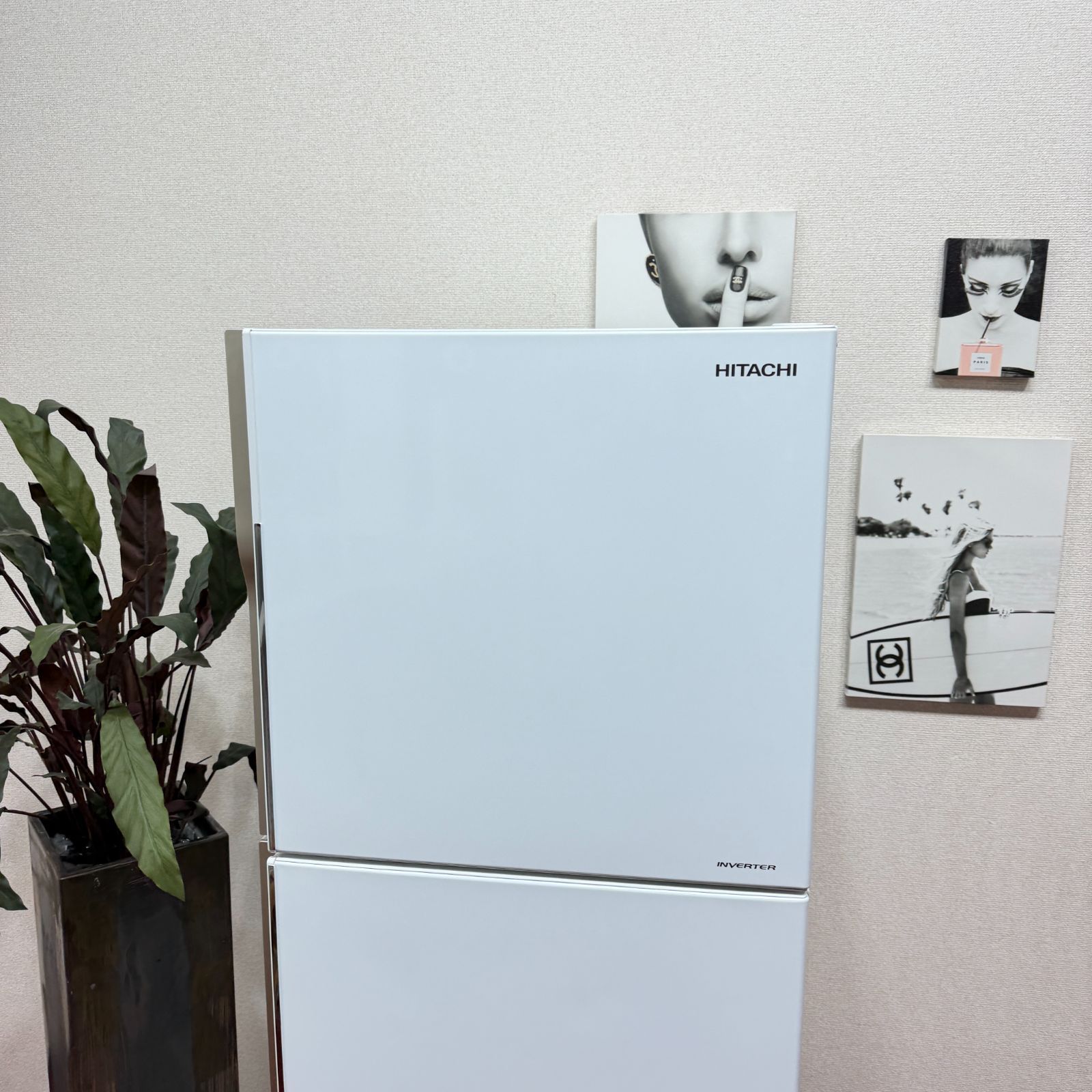 東京23区送料無料 超美品日立2ドア冷蔵庫225L 分解洗浄/除菌済み 東京