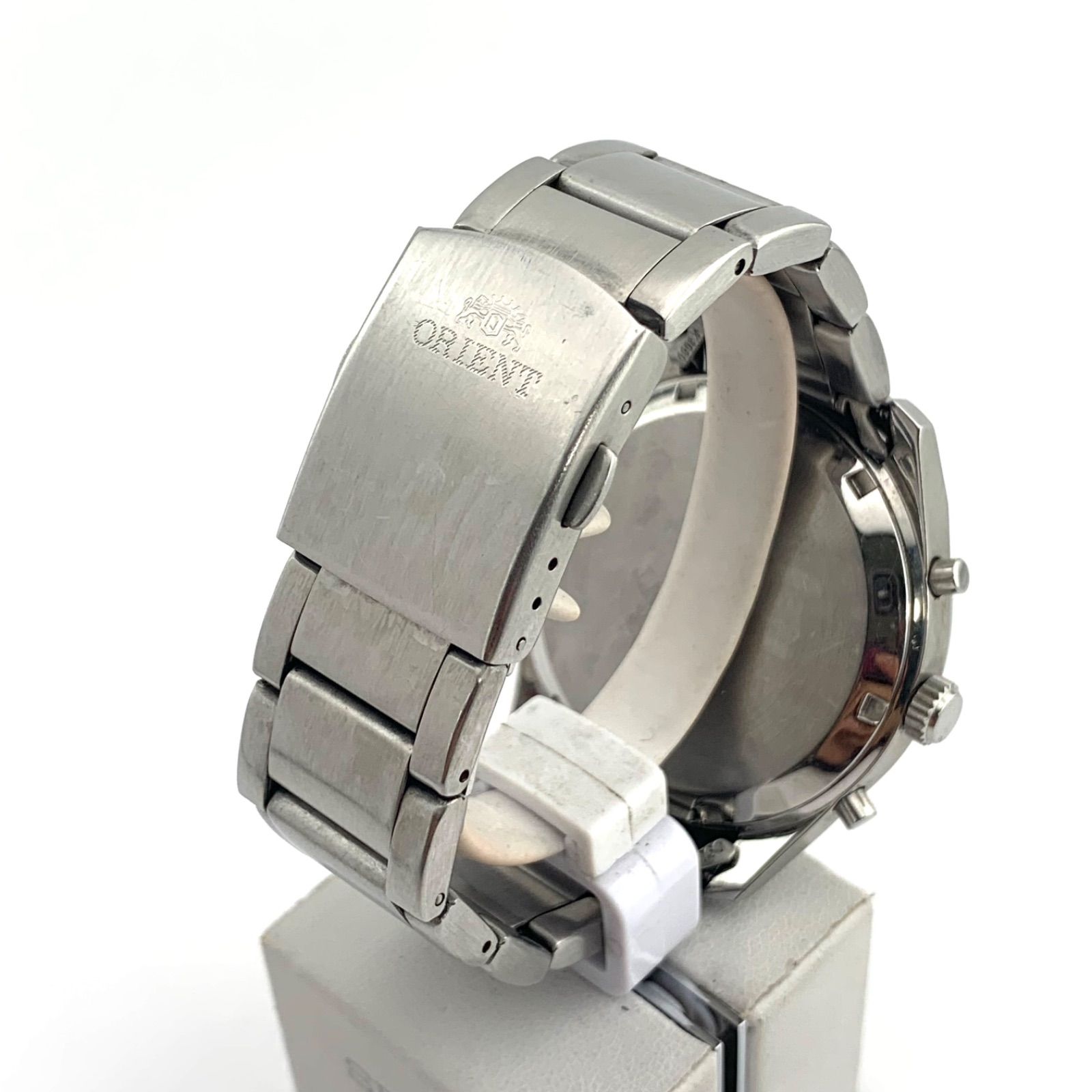 19-20 BC-TREAM RX159cm 中古使用回数少 備品 中古】ORIENT Chronograph TTOU.CO-B 腕時計 腕周り 約 15cm - メルカリ