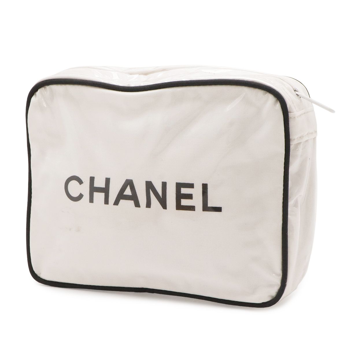 CHANEL シャネル ロゴ トラベルポーチ コスメポーチ 化粧ポーチ 小物
