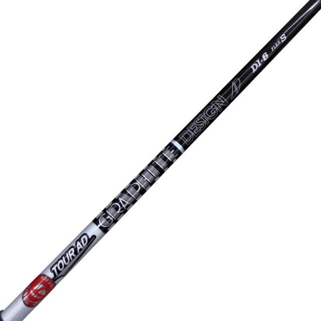 【中古】 テーラーメイドスリーブ付き(Qi4D系) グラファイトデザインフェアウェイウッド用 シャフト Tour AD DI-6 BLACK (フレックスS)Bランク ゴルフクラブ