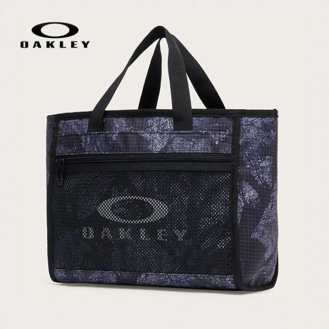 [Brand New] OAKLEY Oakley Cart Side 17.1 Cart Bag Round Bag Golf Bag Mini Tote Small Tote Water Repellent Golf Accessory FOS902056 BLKOUT 902056 Small TOTE 17.1 (260316)