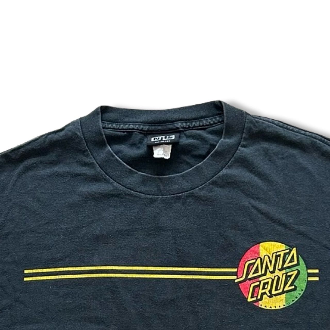 NHSタグ】メキシコ製 サンタクルーズ SANTA CRUZ Tシャツ ラスタカラー