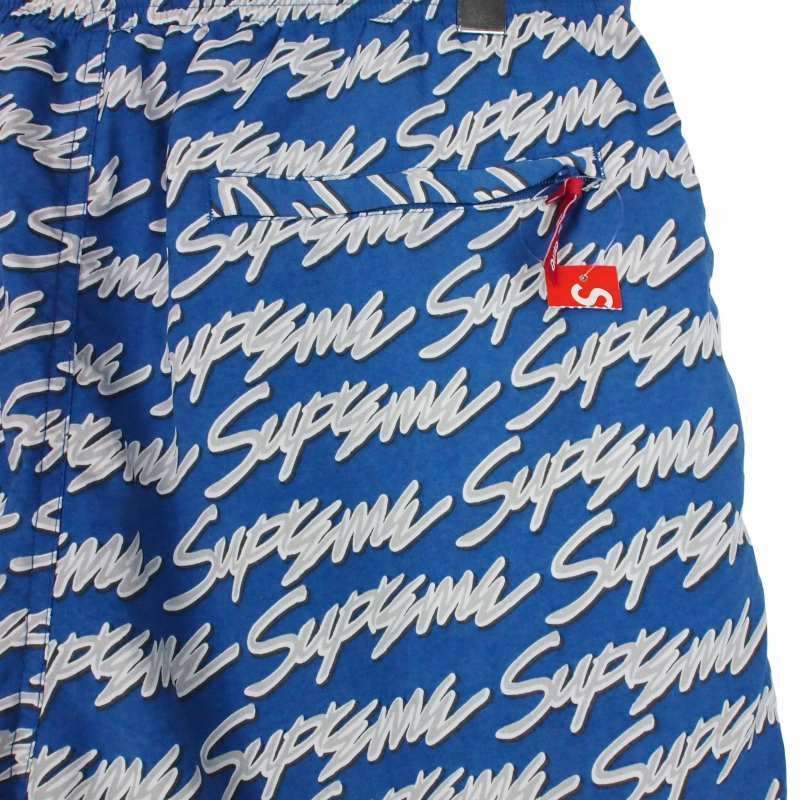 シュプリーム SUPREME 19SS Signature Script Logo Water Short