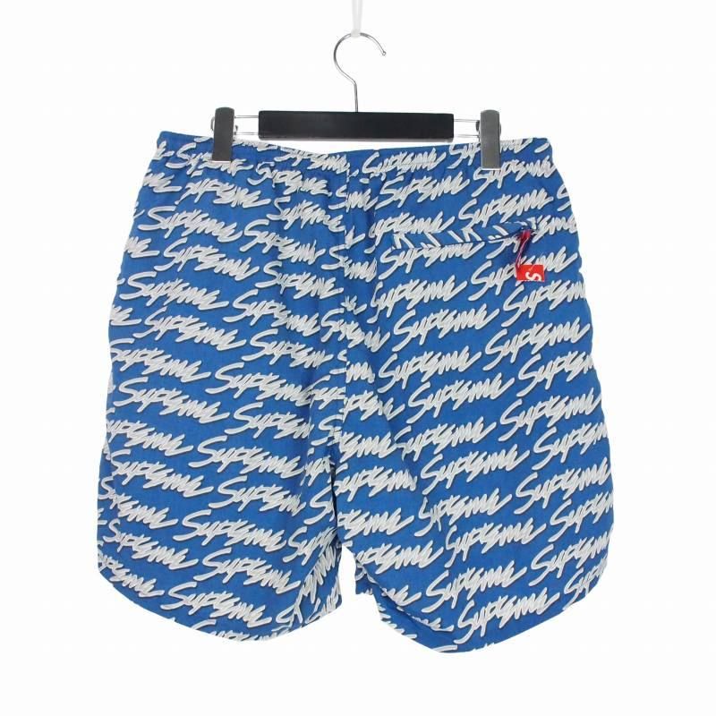 シュプリーム SUPREME 19SS Signature Script Logo Water Short