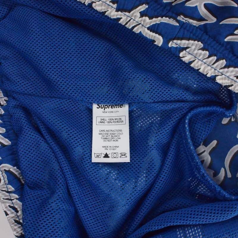 シュプリーム SUPREME 19SS Signature Script Logo Water Short