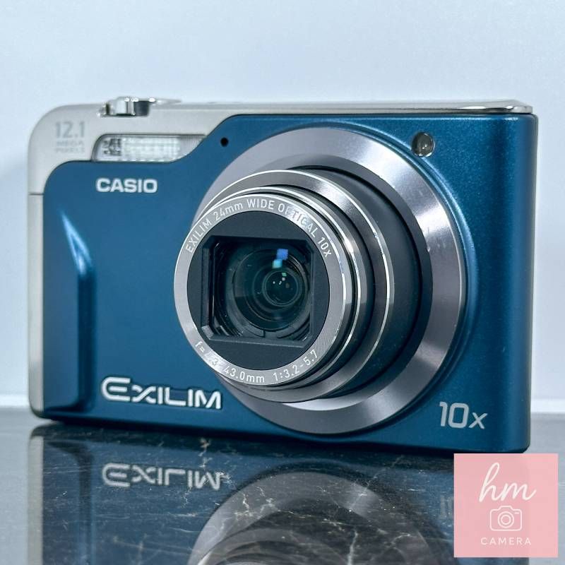 CASIO EXILIM Hi-ZOOM EX-H10 ブルー 1210万画素 光学10倍ズーム 広角