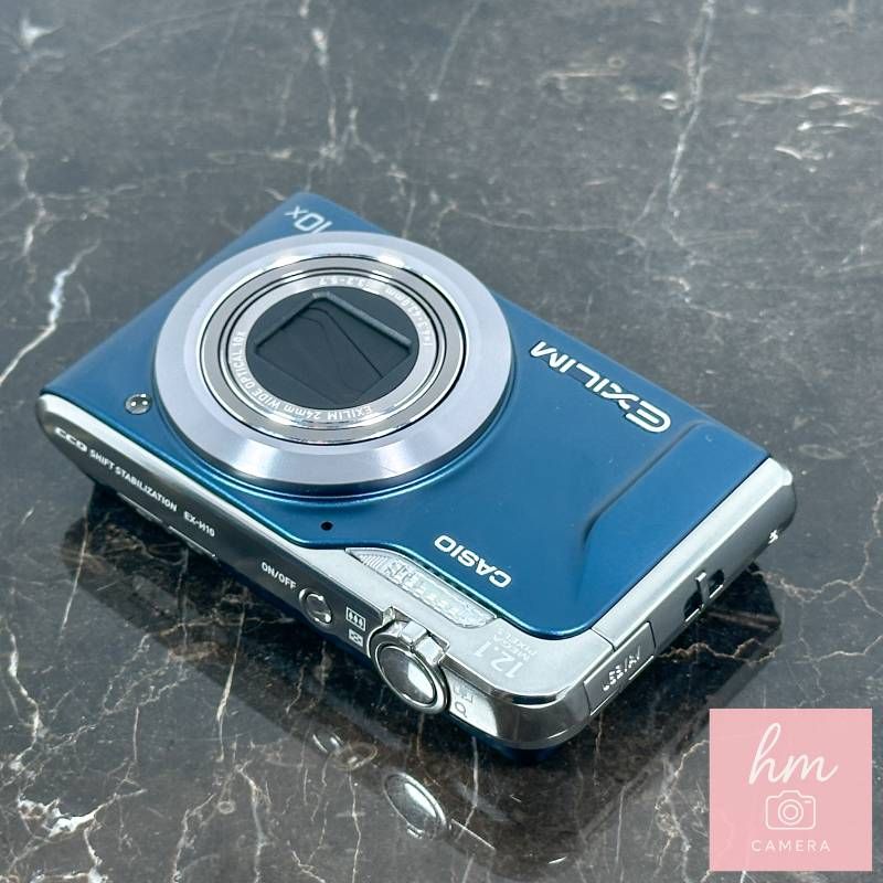 CASIO EXILIM Hi-ZOOM EX-H10 ブルー 1210万画素 光学10倍ズーム 広角