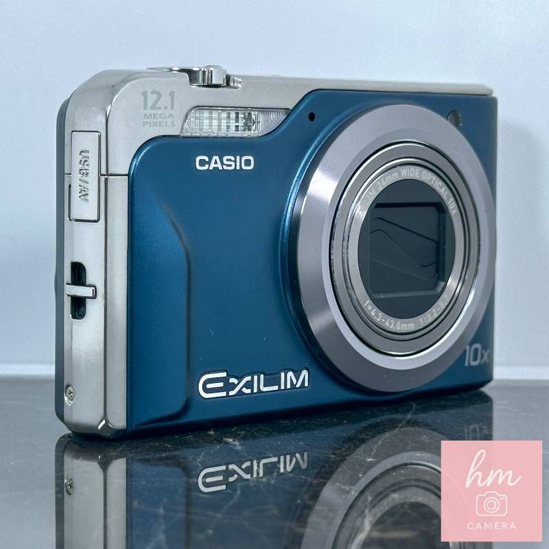 CASIO EXILIM Hi-ZOOM EX-H10 ブルー 1210万画素 光学10倍ズーム 広角