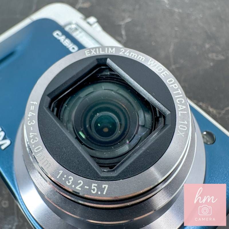 CASIO EXILIM Hi-ZOOM EX-H10 ブルー 1210万画素 光学10倍ズーム 広角