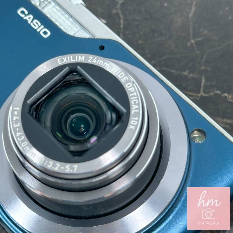 CASIO EXILIM Hi-ZOOM EX-H10 ブルー 1210万画素 光学10倍ズーム 広角