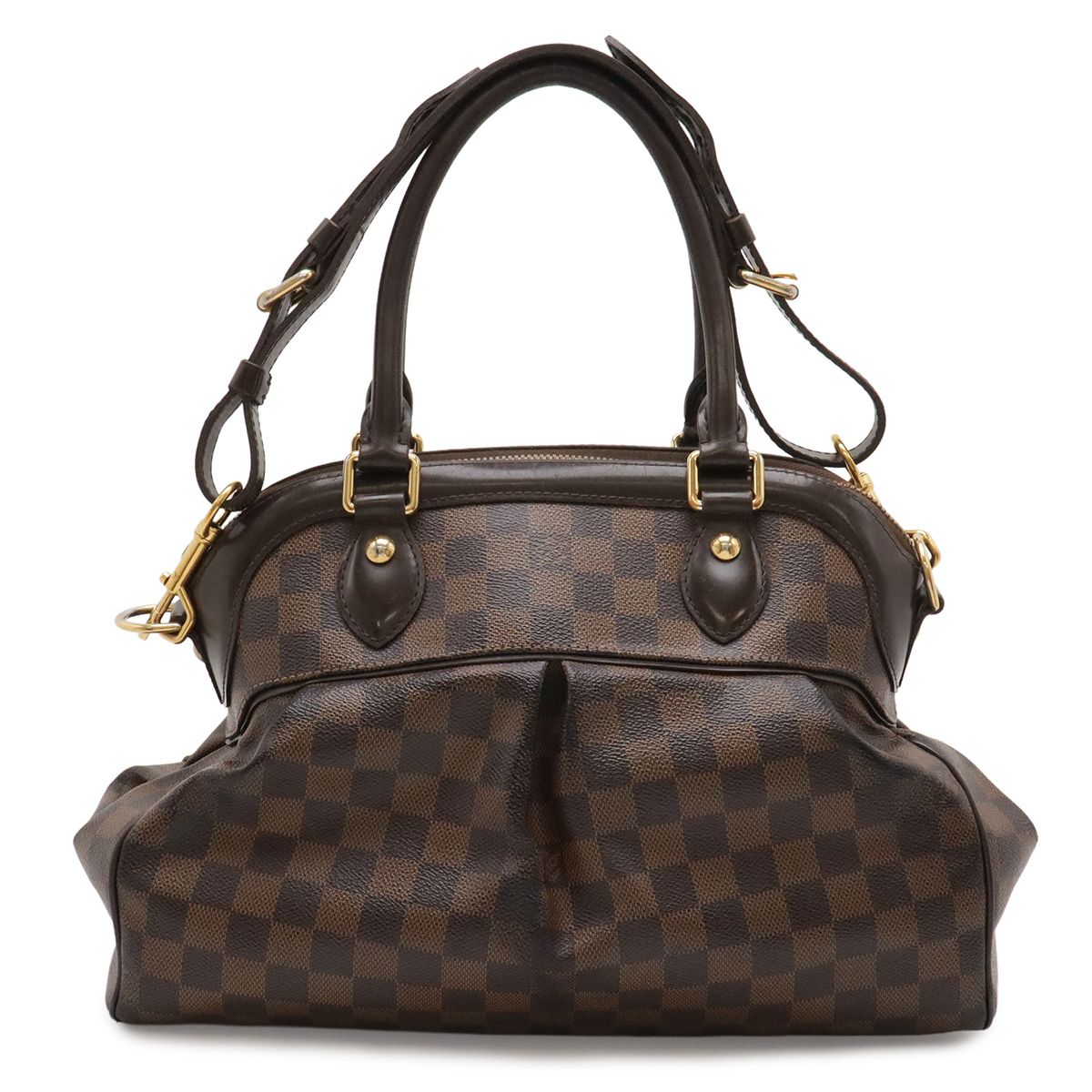 LOUIS VUITTON ルイ ヴィトン ダミエ トレヴィPM ハンドバッグ 2WAY ショルダーバッグ セミショルダー 肩掛け N51997