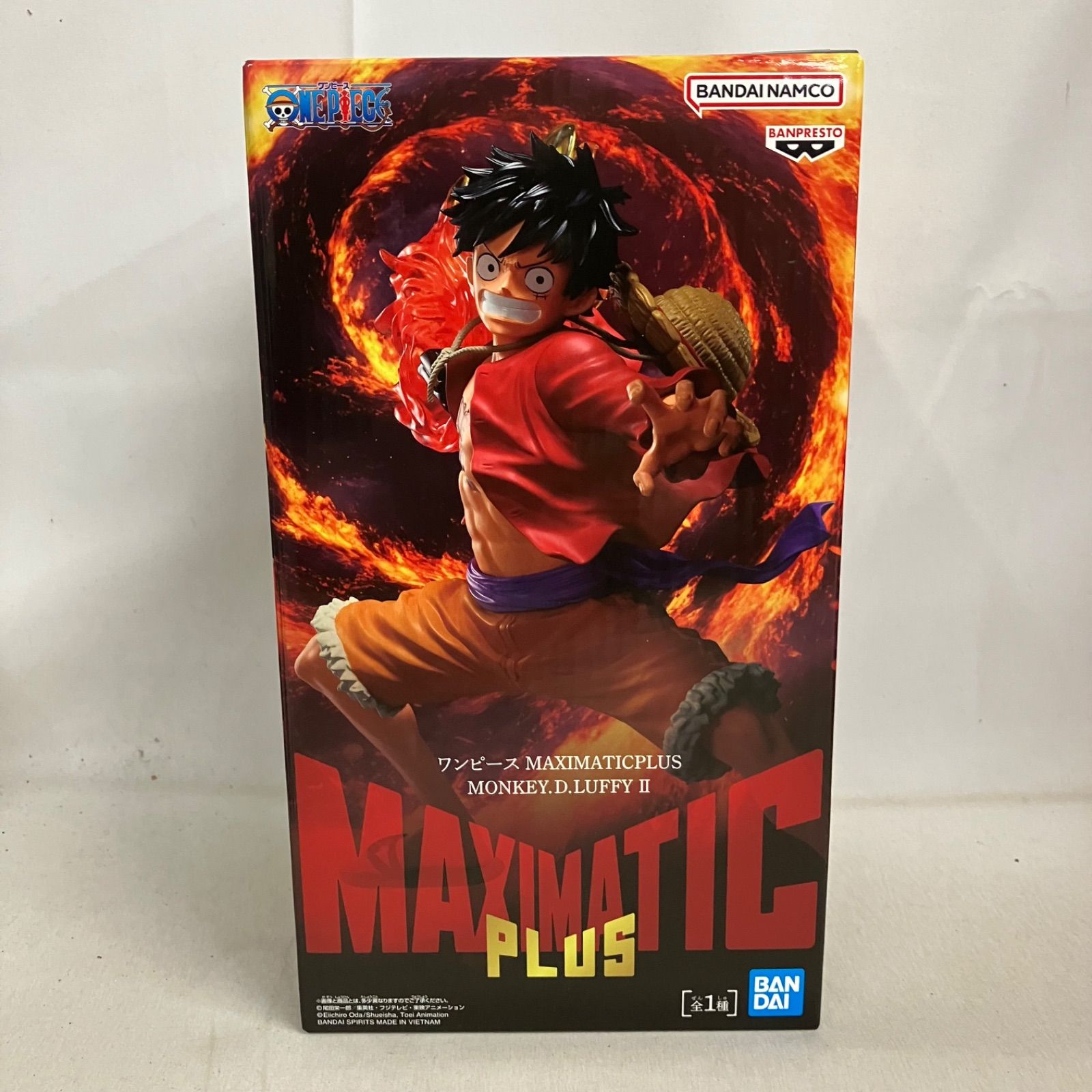 未開封 ワンピース MAXIMATIC PLUS モンキー・D・ルフィⅡ フィギュア