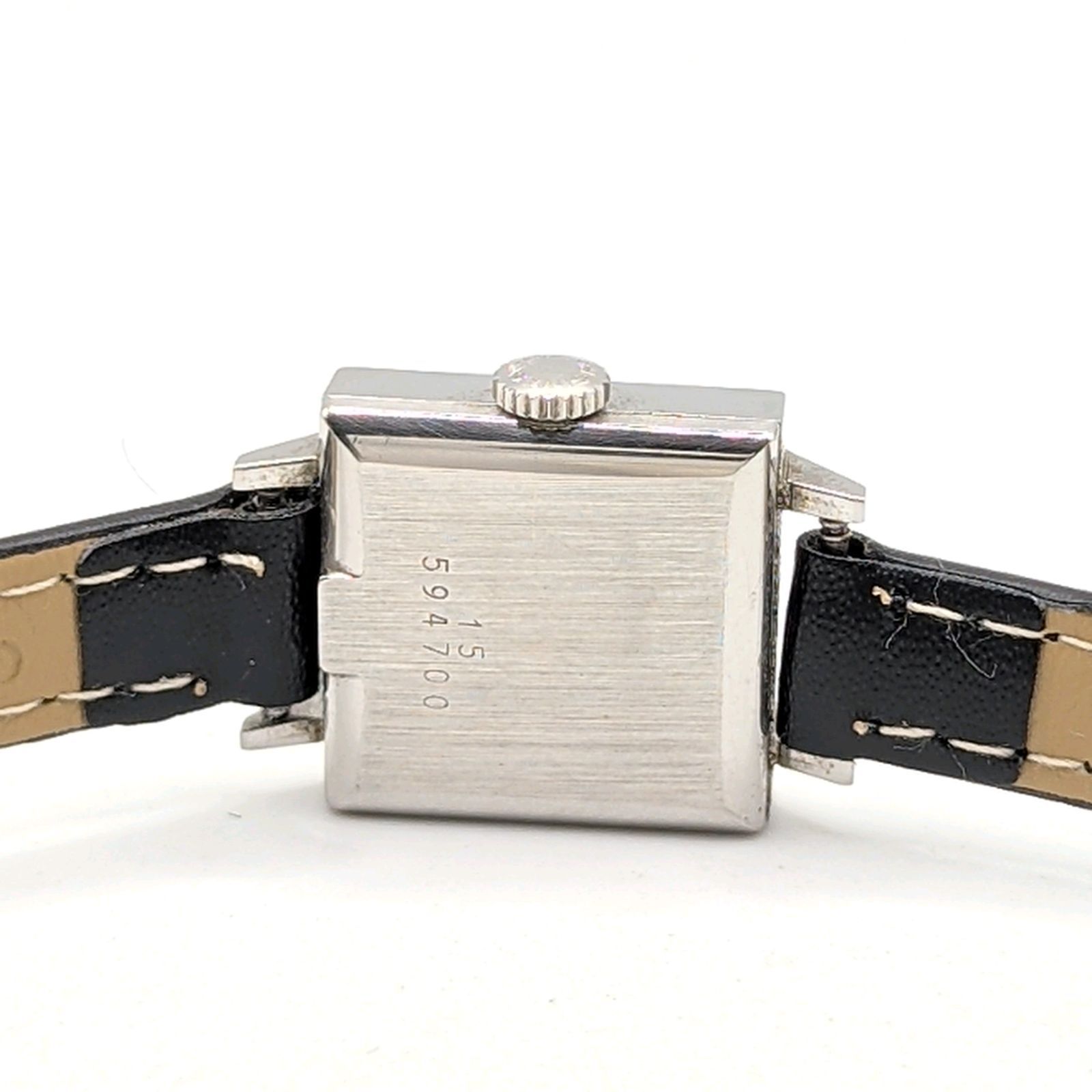 稼働品 LONGINESロンジン 腕時計 レディース ヴィンテージ 手巻 y2k Longines Watch Hand-Winding Ladies Square Silver Y2K 00S Vintage
