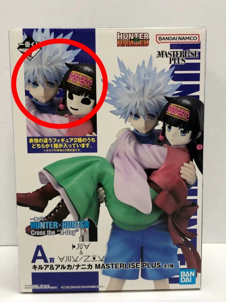 一番くじ HUNTER×HUNTER Cross the X-Day ラストワン賞 キルア&アルカ