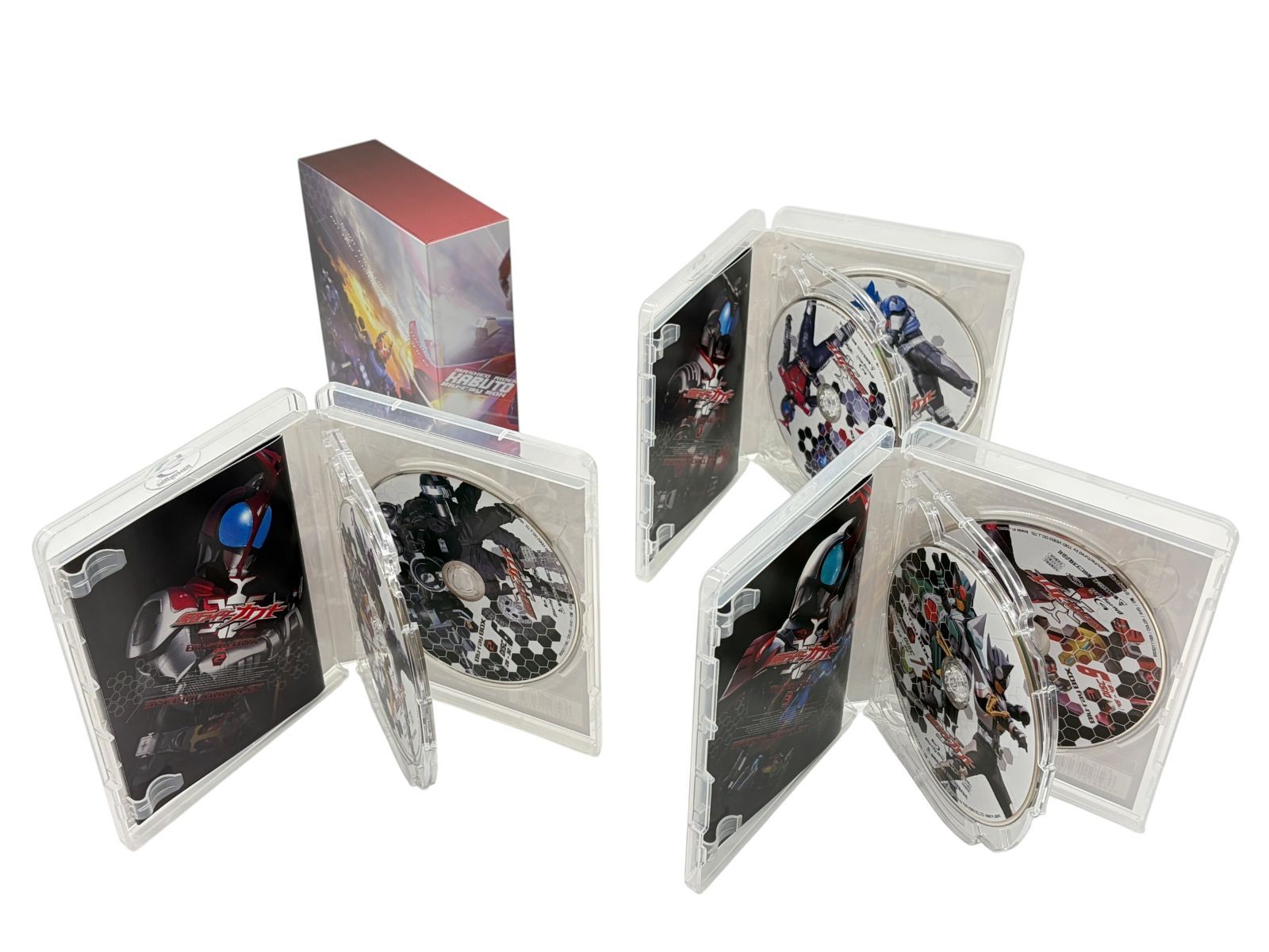 美品】BD ブルーレイ 仮面ライダーカブト Blu-ray BOX 全3巻セット