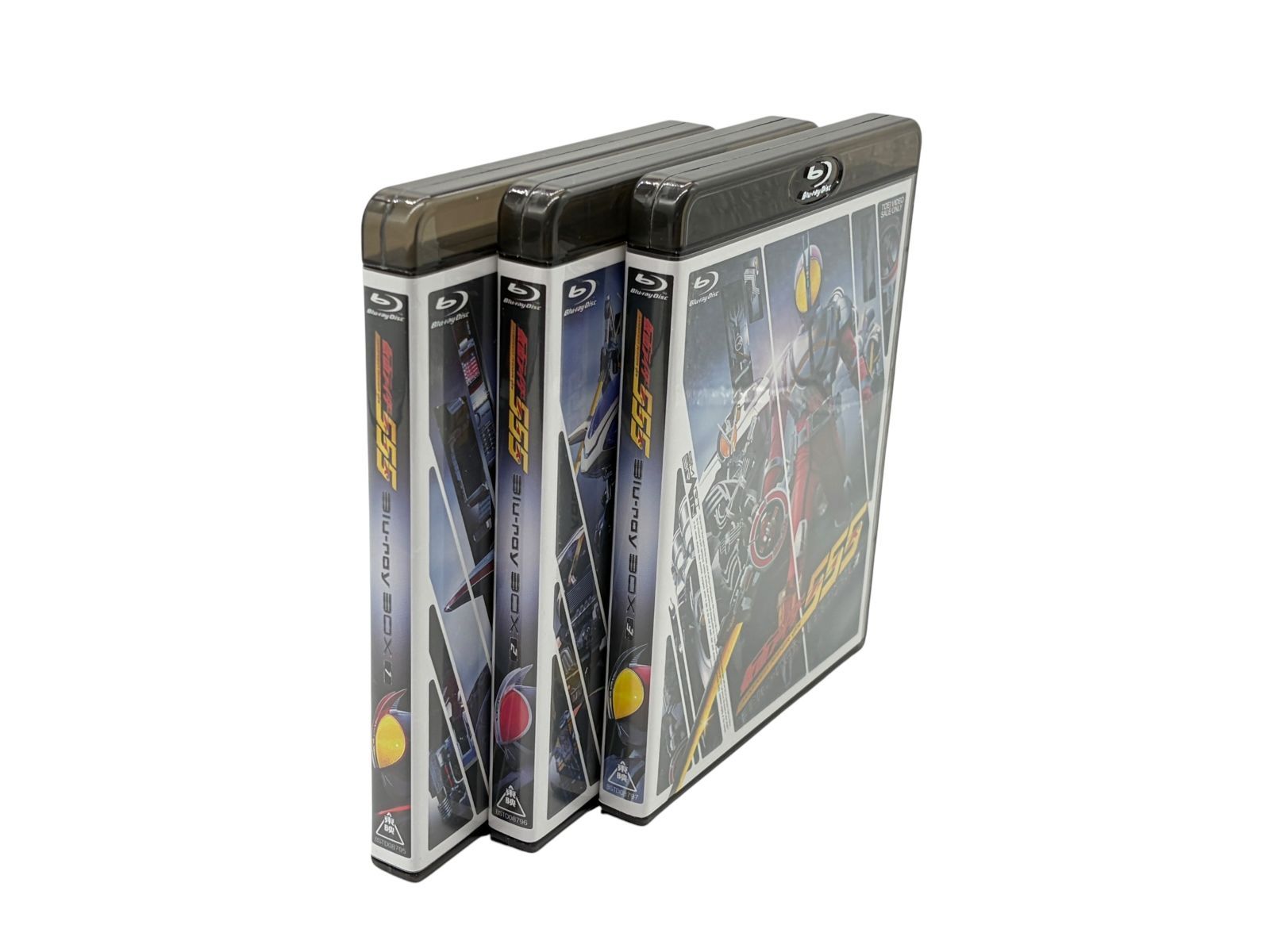全巻セット】BD ブルーレイ 仮面ライダー555 Blu-ray BOX 全3巻セット