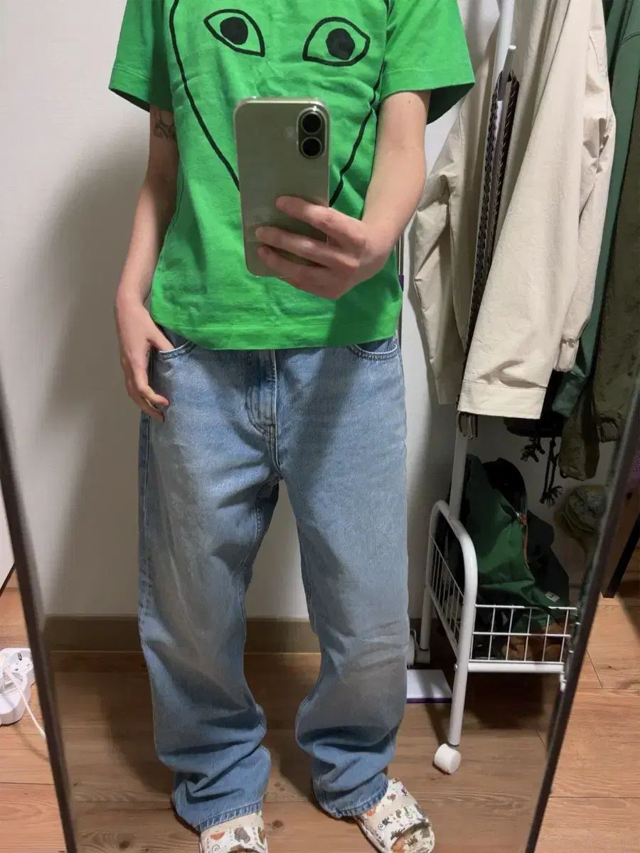 UNIQLO JW Kinloch Anderson ストレートデニム