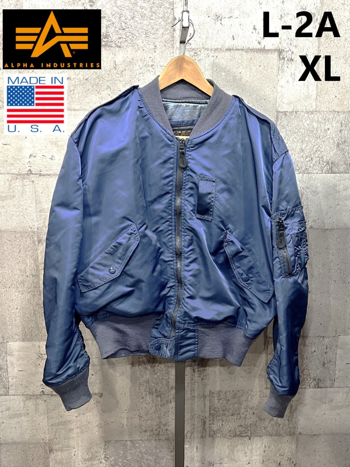 90'S USA製 アルファインダストリーズ VINTAGE L-2A XL ALPHA