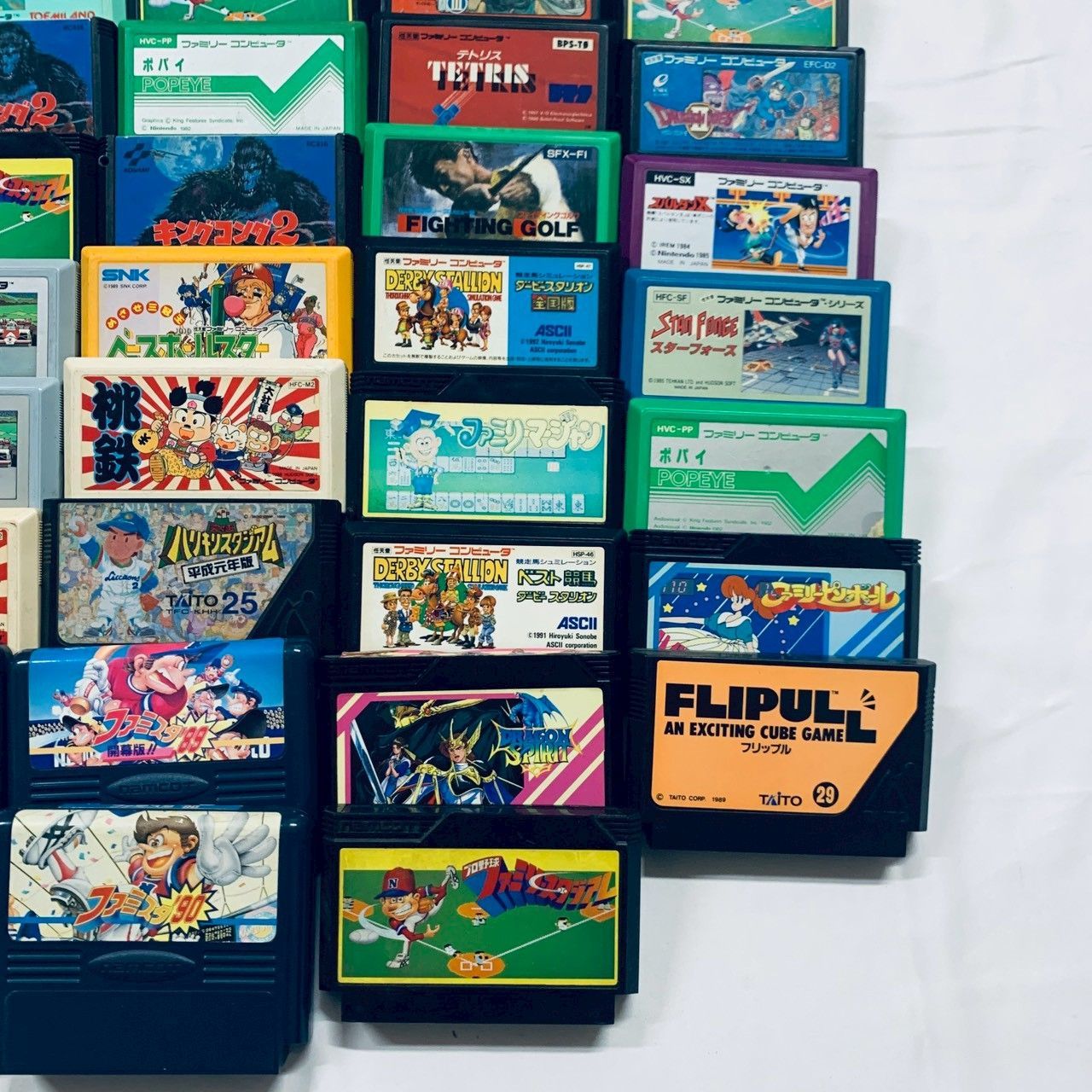 FC ファミコン 34個 ソフトのみ まとめ セット 動作未確認 ジャンク品