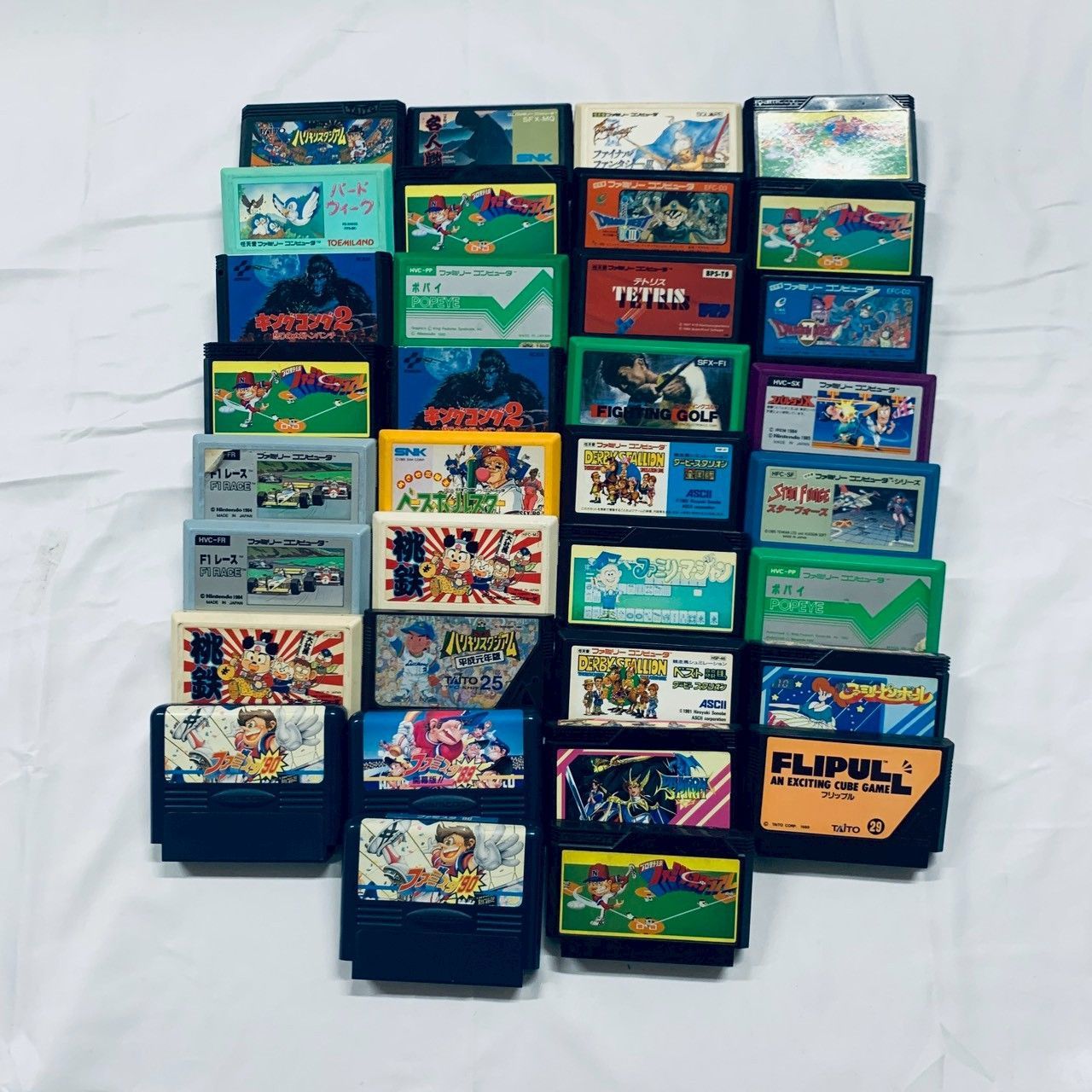 FC ファミコン 34個 ソフトのみ まとめ セット 動作未確認 ジャンク品