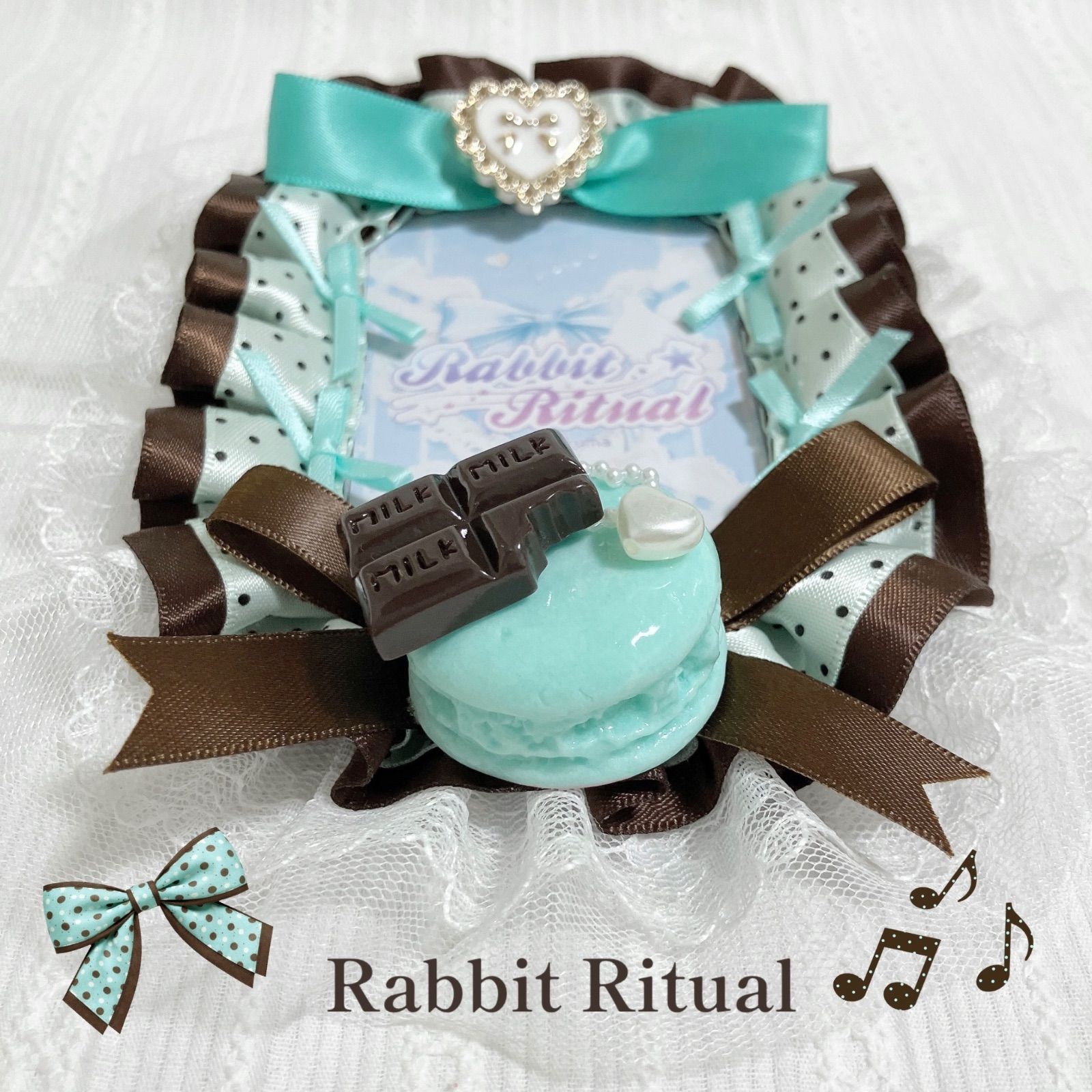 チョコマカロンアクセサリートレー＋小物入れ A7）1個 マカロン 小物