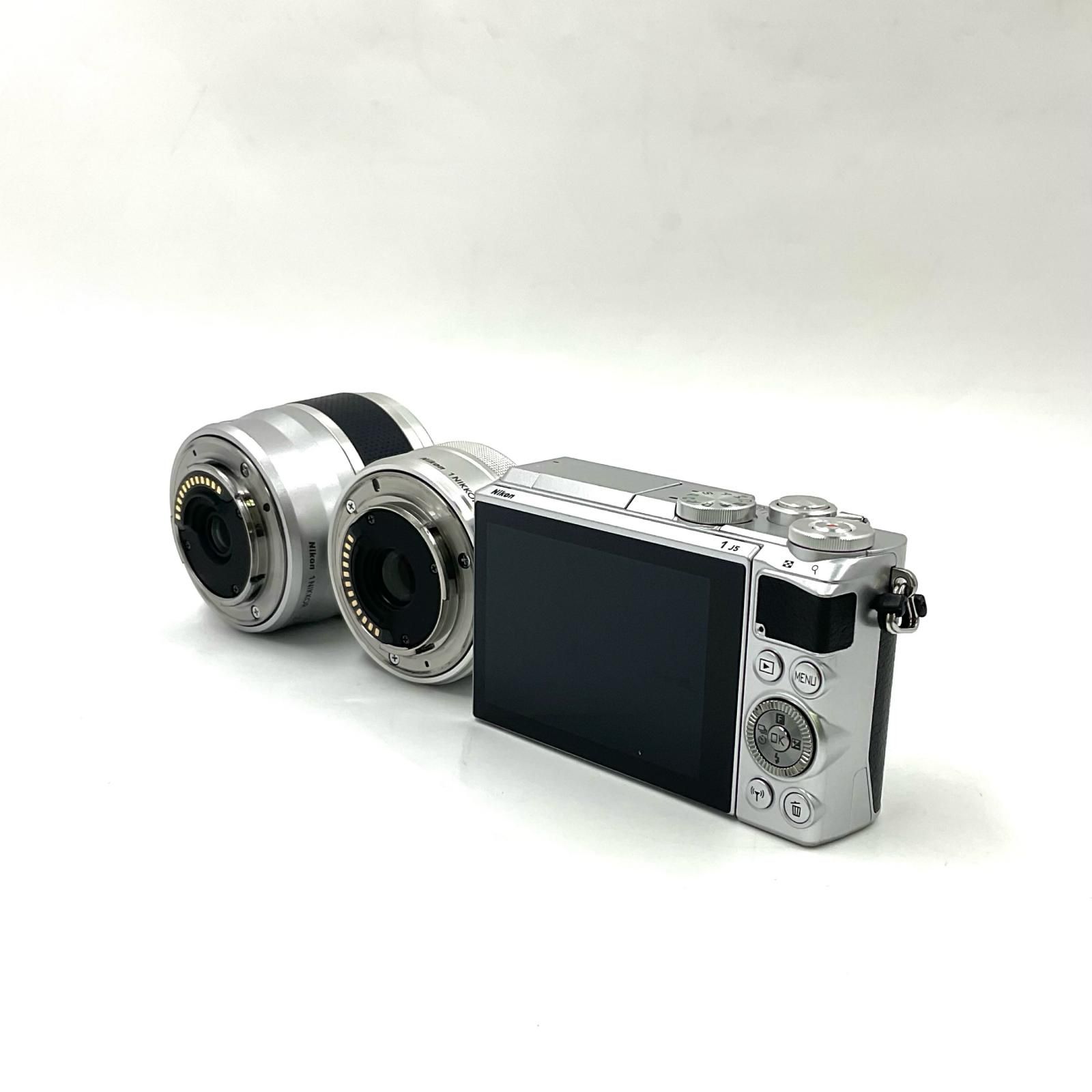 全額返金保証】【最速発送】Nikon デジタル一眼 Nikon 1 J5 ダブル
