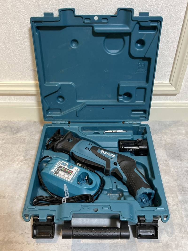 makita 充電式レシプロソー JR101DW 本体 バッテリー 充電器 動作確認ok