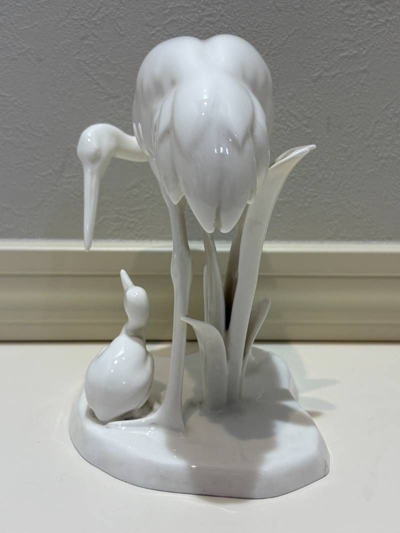Noritake ノリタケ Bone Chine ボーンチャイナ フラミンゴ ひな鳥 陶器