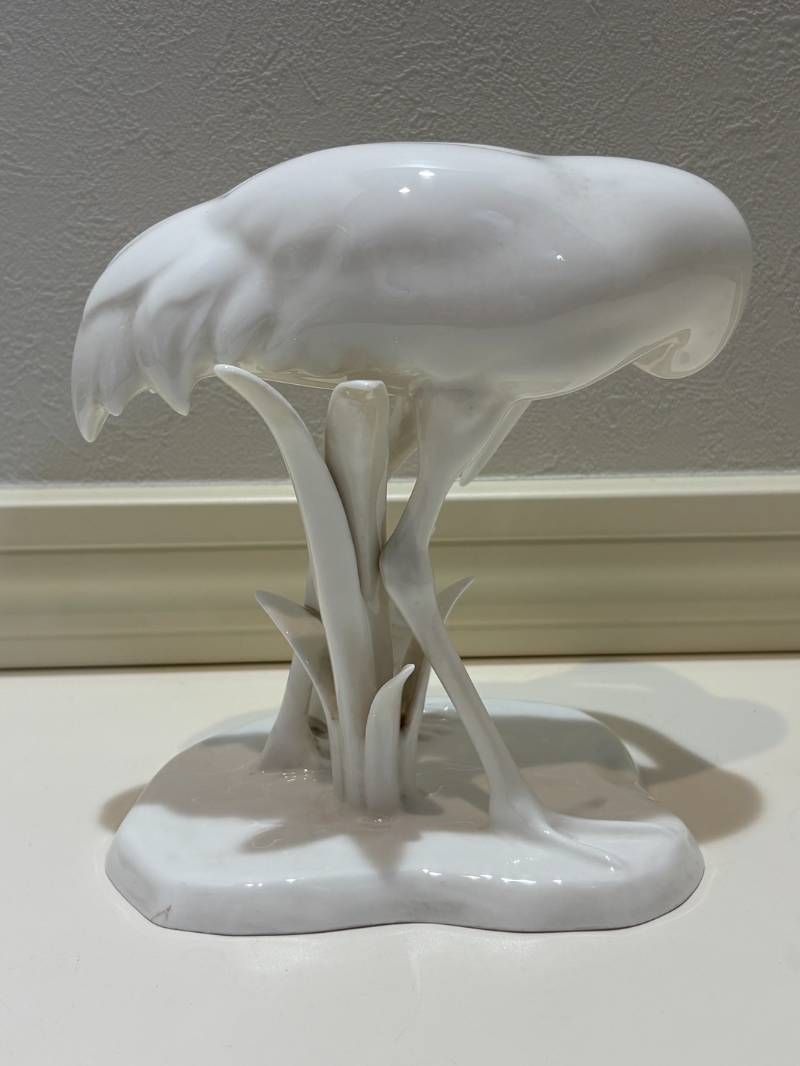 Noritake ノリタケ Bone Chine ボーンチャイナ フラミンゴ ひな鳥 陶器