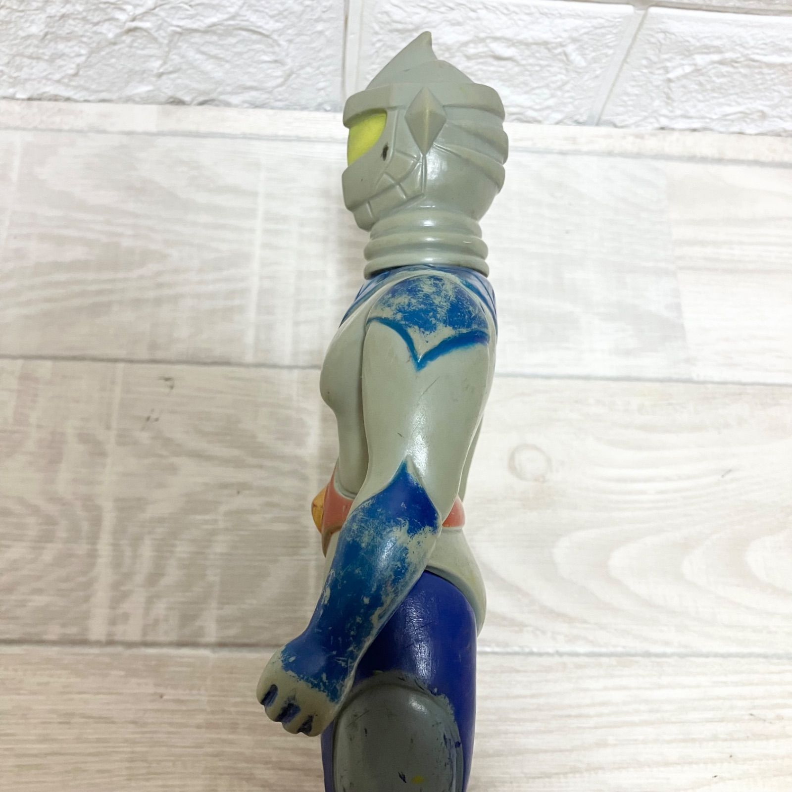 希少 レア【当時物】ミラーマン ソフビ 約28cm フィギュア ブルマァク