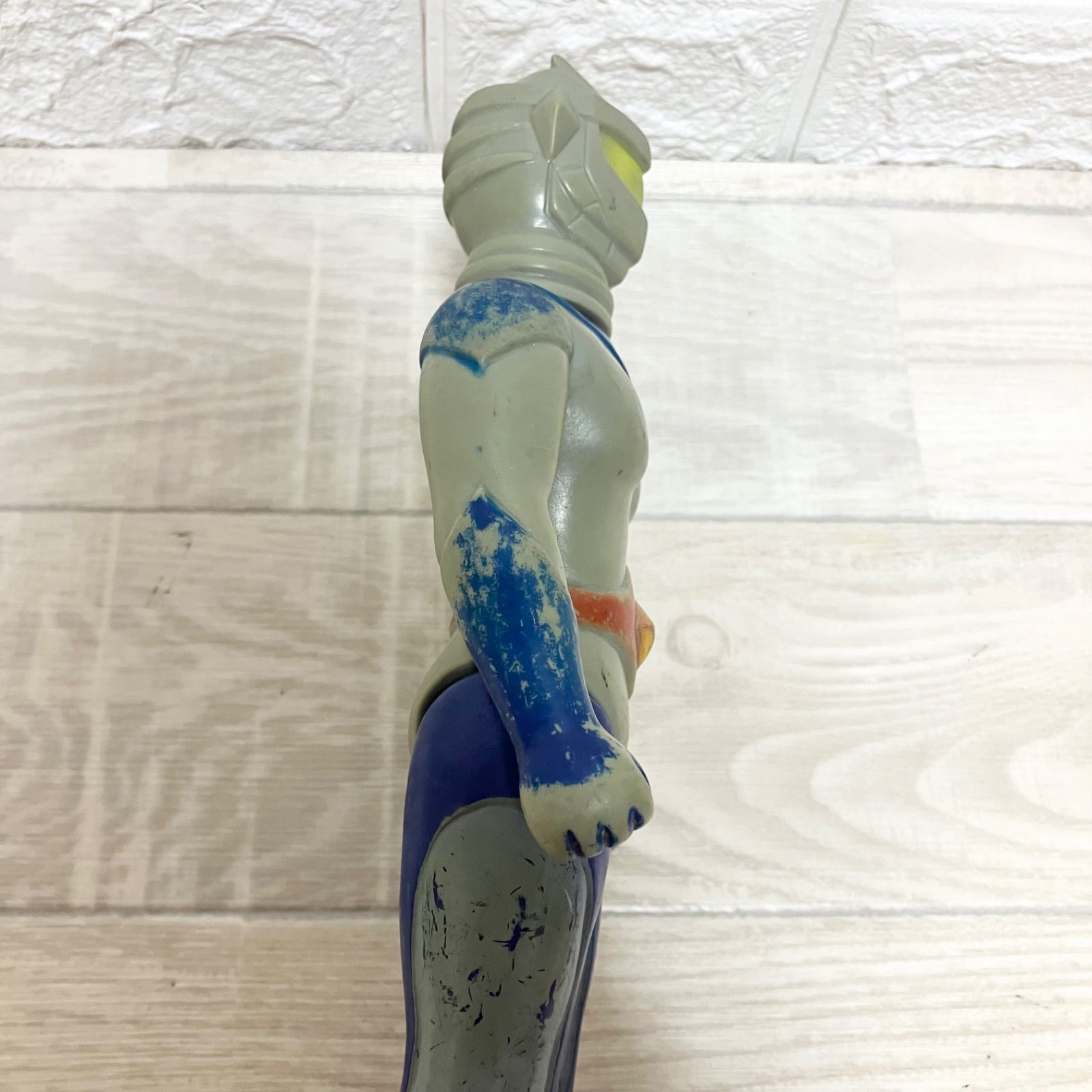 希少 レア【当時物】ミラーマン ソフビ 約28cm フィギュア ブルマァク