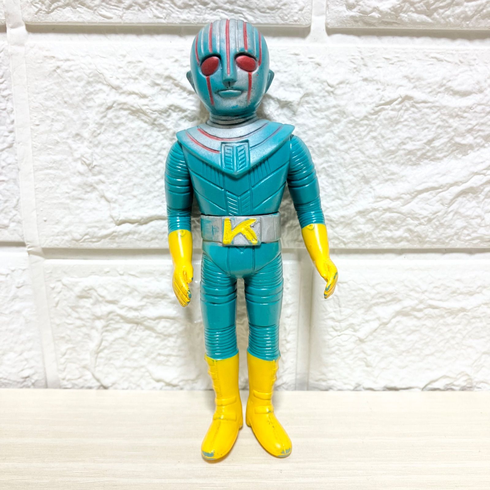当時物】ロボット刑事K ミニソフビ 約14cm ポピー 昭和レトロ - メルカリ