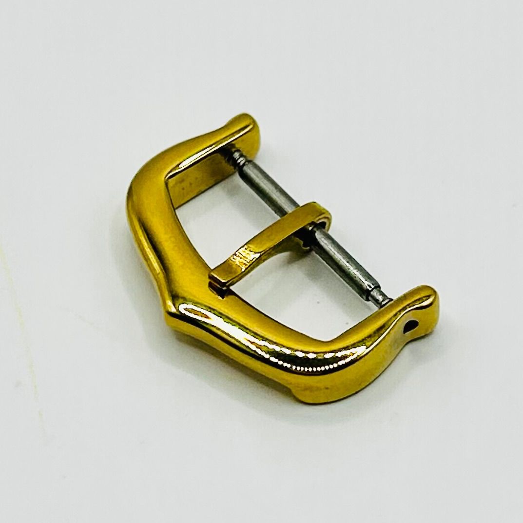 カルティエ 純正 16mm 尾錠 GP 腕時計 ゴールド 新品 尾錠 16mm ゴールド色 腕時計ベルト用 社外品 バックル