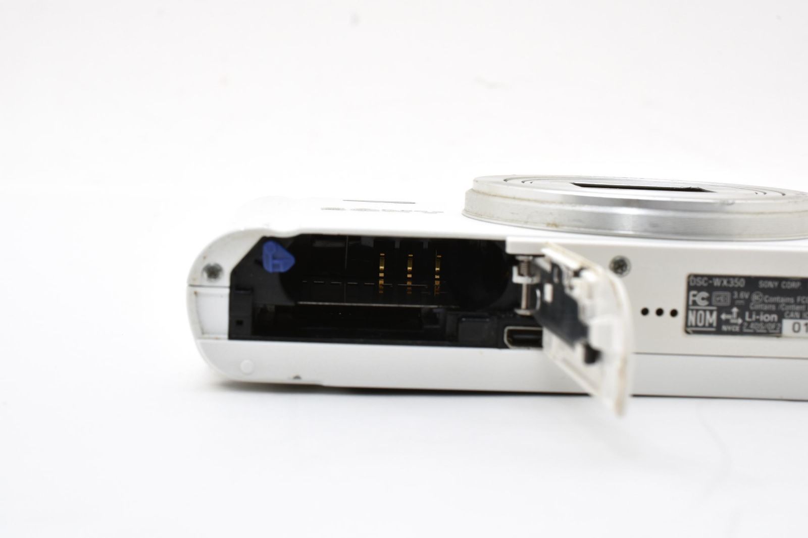 ジャンク》 SONY ソニー Cyber-shot DSC-WX350 ホワイト コンパクト