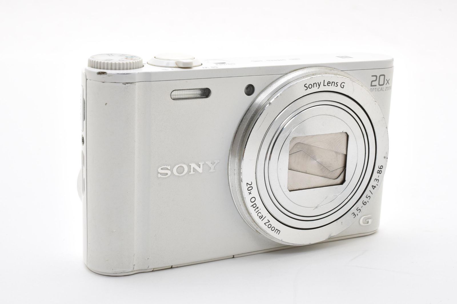 ジャンク》 SONY ソニー Cyber-shot DSC-WX350 ホワイト コンパクト