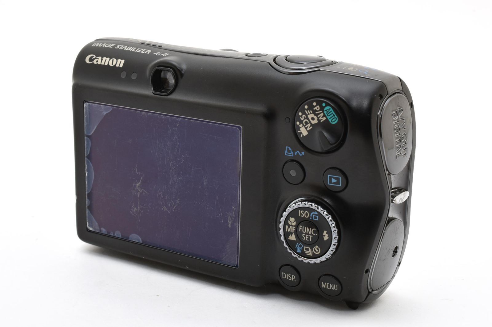ジャンク》 Canon キヤノン IXY DIGITAL 3000IS ブラック コンパクト