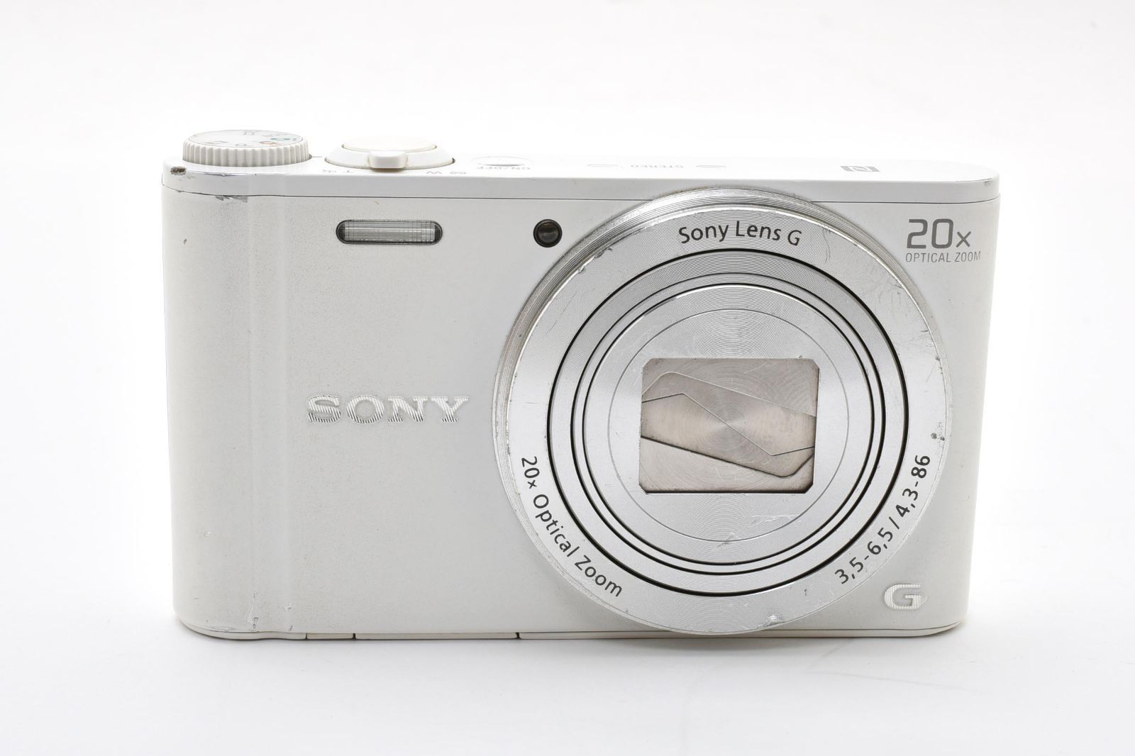 ジャンク》 SONY ソニー Cyber-shot DSC-WX350 ホワイト コンパクト