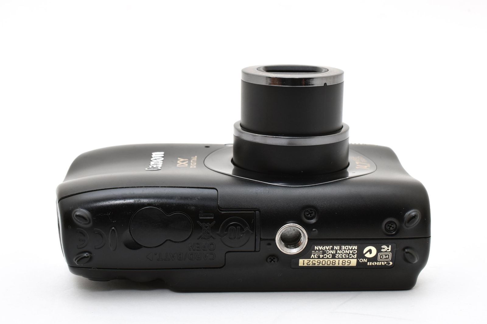 Canon IXY3 PC1736 コンパクトデジタルカメラ　ジャンク ジャンク》 Canon キヤノン IXY DIGITAL 3000IS ブラック コンパクト